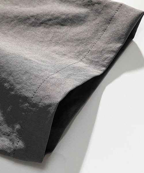 WESTBOY（ウエストボーイ）の「ルーズシルエットハーフスリーブシャツWOK23S2TP07【WB ORIGINALS】（シャツ/ブラウス・メンズ・ブラウン/グレー・M/XL/L）」の12枚目の写真