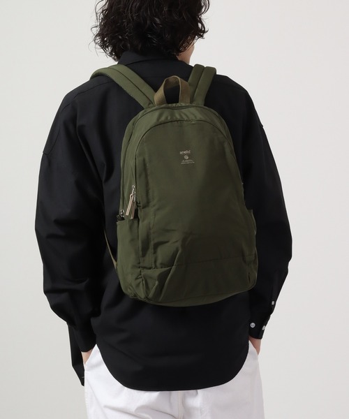 anello（アネロ）の「モイスト10ポケットデイバッグ（バックパック/リュック・メンズ・ブラック/オリーブ・F）」の20枚目の写真