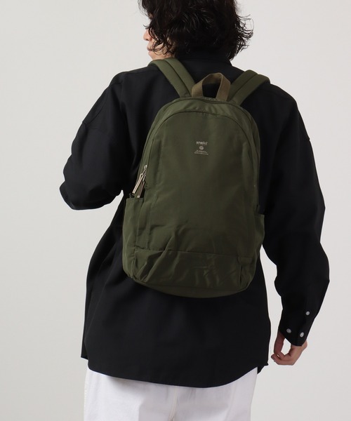 anello（アネロ）の「モイスト10ポケットデイバッグ（バックパック/リュック・メンズ・ブラック/オリーブ・F）」の21枚目の写真