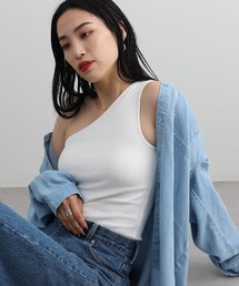 COLONY 2139 | カップ付リブワンショル(タンクトップ)