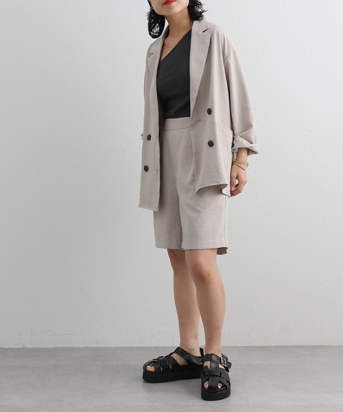 COLONY 2139（コロニートゥーワンスリーナイン）の「カップ付リブワンショル（タンクトップ・レディース・ホワイト/チャコールグレー/ブラック/イエロー/グリーン・FREE）」の19枚目の写真