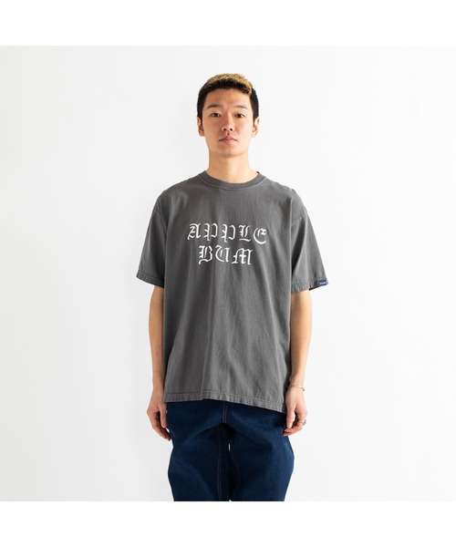 APPLEBUM（アップルバム）の「Vintage Overdye T-shirt（Tシャツ/カットソー・メンズ・ライトグレー/ブラック/アッシュグレー・LARGE/X-LARGE/XX-LARGE/MEDIUM/SMALL）」の13枚目の写真