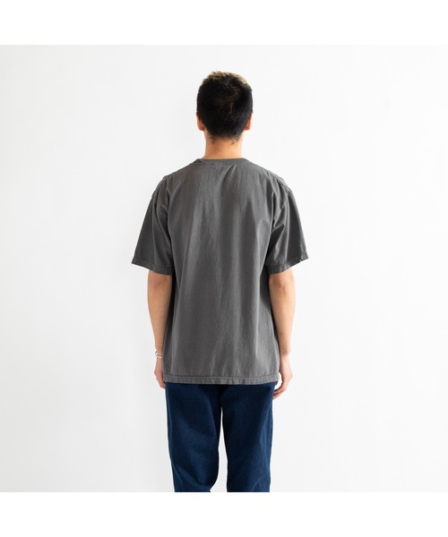 APPLEBUM（アップルバム）の「Vintage Overdye T-shirt（Tシャツ/カットソー・メンズ・ライトグレー/ブラック/アッシュグレー・LARGE/X-LARGE/XX-LARGE/MEDIUM/SMALL）」の15枚目の写真
