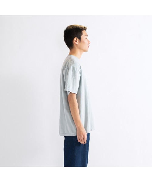 APPLEBUM（アップルバム）の「Vintage Overdye T-shirt（Tシャツ/カットソー・メンズ・ライトグレー/ブラック/アッシュグレー・LARGE/X-LARGE/XX-LARGE/MEDIUM/SMALL）」の6枚目の写真