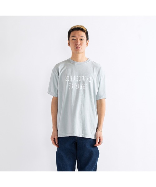 APPLEBUM（アップルバム）の「Vintage Overdye T-shirt（Tシャツ/カットソー・メンズ・ライトグレー/ブラック/アッシュグレー・LARGE/X-LARGE/XX-LARGE/MEDIUM/SMALL）」の7枚目の写真