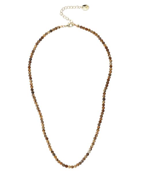 AMERICAN HOLIC（アメリカンホリック）の「ナチュラルストーンネックレス（ネックレス・レディース・ブラウン/アイボリー・FREE）」の7枚目の写真