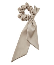 イニシャルチャームリボンシュシュ