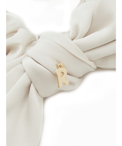 SNIDEL HOME（スナイデルホーム）の「イニシャルチャームリボンシュシュ（シュシュ・レディース・その他/A/E/H/K/M/R/S/Y・FREE）」の21枚目の写真