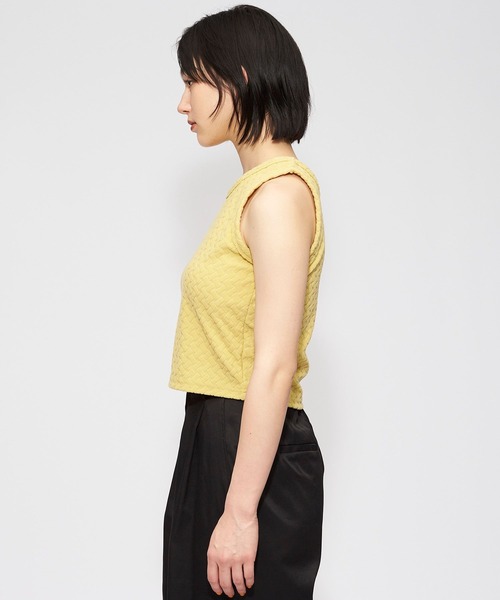 FOREVER 21(フォーエバー トゥエンティーワン)の「パイルジャガードカップ付きアメスリタンク(タンクトップ・レディース・グレー系その他7/ブラウン系その他4/イエロー系その他2/ピンク系その他5/ホワイト・SMALL/MEDIUM)」の16枚目の写真
