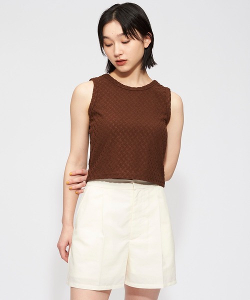FOREVER 21(フォーエバー トゥエンティーワン)の「パイルジャガードカップ付きアメスリタンク(タンクトップ・レディース・グレー系その他7/ブラウン系その他4/イエロー系その他2/ピンク系その他5/ホワイト・SMALL/MEDIUM)」の13枚目の写真