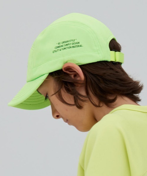 RE/SP（アールイーエスピー）の「RE/SP  ジェットキャップ（キャップ・キッズ・ライム/ブラック・FREE）」の5枚目の写真