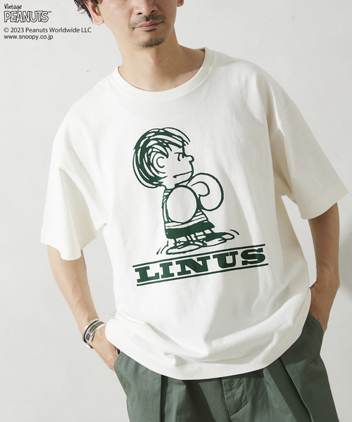 Peanut × SPORTS by relume Tシャツ Lサイズ PEANUTS×SPORTS WEAR by relume 別注 プリント Tシャツ（Tシャツ