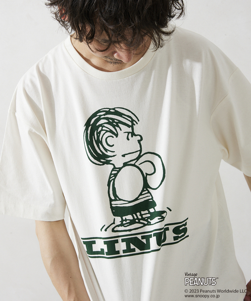 Peanut × SPORTS by relume Tシャツ Lサイズ PEANUTS×SPORTS WEAR by relume 別注 プリント Tシャツ（Tシャツ