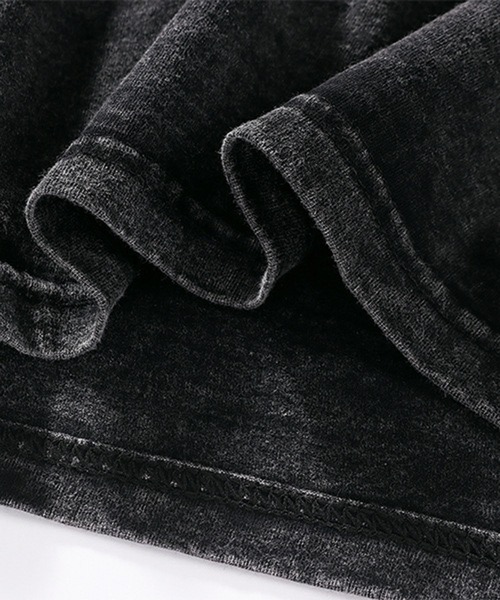 NOWLE(ノウル)の「【NOWLE】ユーズド加工 プリント スミクロ 半袖 ティシャツ(Tシャツ/カットソー・メンズ・ブラック/ブラック系1・MEDIUM/LARGE/X-LARGE)」の21枚目の写真