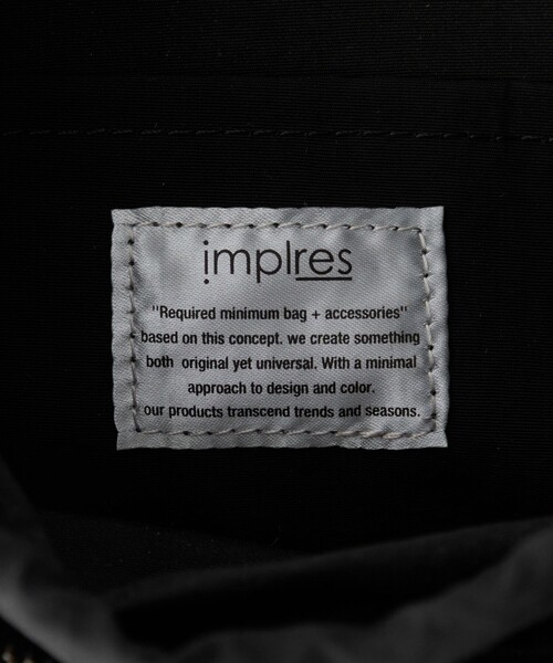【セール】＜implres＞squeeze shoulder bag ショルダーバッグ（ショルダーバッグ）｜implres（インプレス）