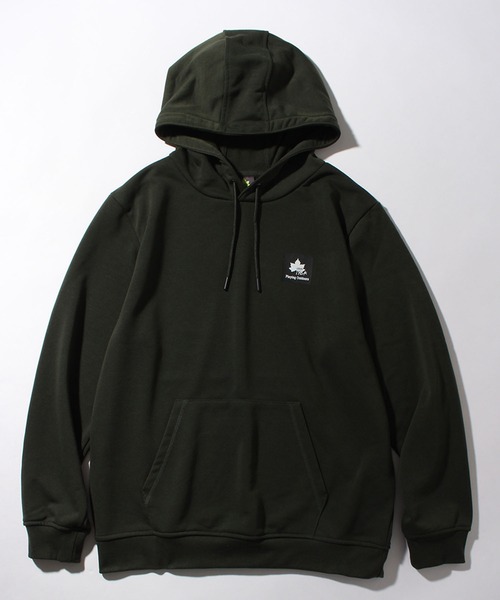 LOGOS park（ロゴスパーク）の「【LOGOS Park/ロゴスパーク】裏毛 ボックスロゴ プルオーバーパーカー（パーカー・メンズ・ネイビー/カーキ/ブラック/ダークベージュ/ホワイト/グレー/ワイン・LL/M/L）」の6枚目の写真