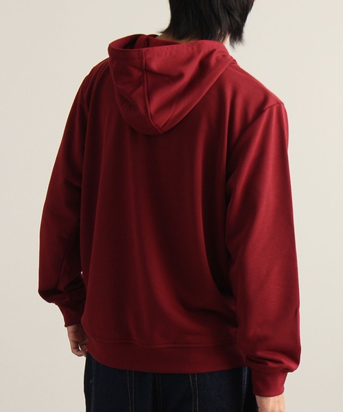 LOGOS park（ロゴスパーク）の「【LOGOS Park/ロゴスパーク】裏毛 ボックスロゴ プルオーバーパーカー（パーカー・メンズ・ネイビー/カーキ/ブラック/ダークベージュ/ホワイト/グレー/ワイン・LL/M/L）」の10枚目の写真