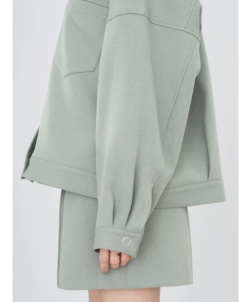 earth music&ecology（アースミュージックアンドエコロジー）の「ショート丈カバーオール（カバーオール・レディース・モカ/カーキ・FREE）」の15枚目の写真