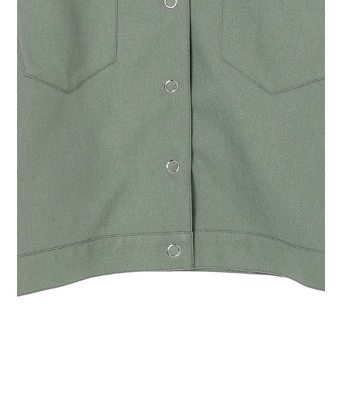 earth music&ecology（アースミュージックアンドエコロジー）の「ショート丈カバーオール（カバーオール・レディース・モカ/カーキ・FREE）」の21枚目の写真