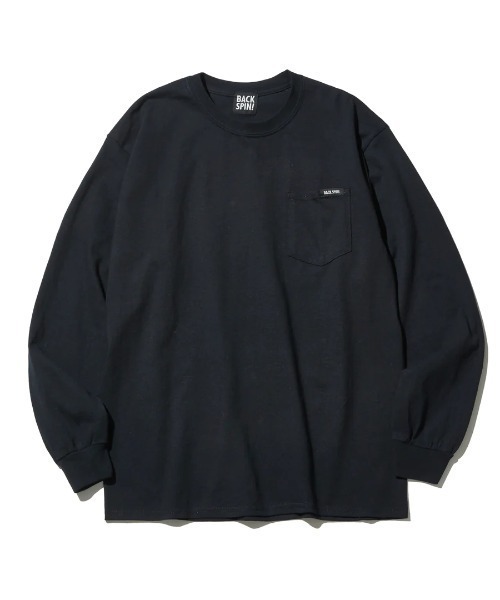 RAWLIFE（ロウライフ）の「BACK SPIN!GOLF/バックスピンゴルフ/BACK LOGO LONG T-shirt（BSBB01W717）（Tシャツ/カットソー・メンズ・ホワイト/イエロー/オレンジ/ブラック・XL/L/S/M）」の13枚目の写真