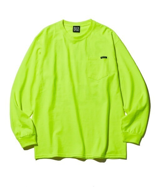 RAWLIFE（ロウライフ）の「BACK SPIN!GOLF/バックスピンゴルフ/BACK LOGO LONG T-shirt（BSBB01W717）（Tシャツ/カットソー・メンズ・ホワイト/イエロー/オレンジ/ブラック・XL/L/S/M）」の15枚目の写真