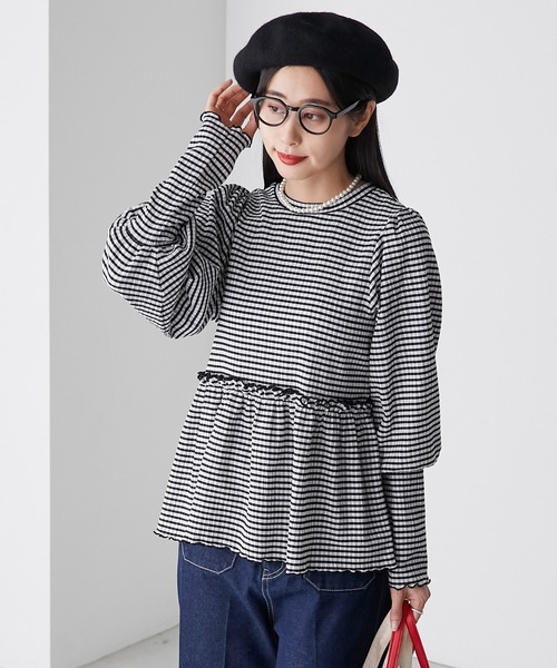 BONLECILL(ボンルシール)の「バスクベレー帽(ハンチング/ベレー帽・レディース・ワイン/キャメル/ブラック/ネイビー/アイボリー/グレー・FREE)」の18枚目の写真