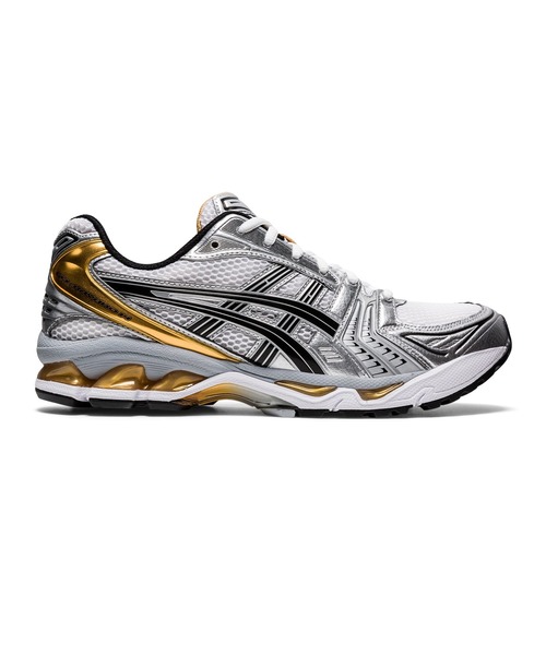 ASICS(アシックス)の「GEL-KAYANO 14 / ゲルカヤノ 14(スニーカー・レディース・ホワイト×ゴールド・29/25.5/27.5/24.5/26/23/25/27/23.5/28/28.5/24/26.5)」の3枚目の写真