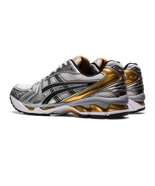 ASICS(アシックス)の「GEL-KAYANO 14 / ゲルカヤノ 14(スニーカー・レディース・ホワイト×ゴールド・29/25.5/27.5/24.5/26/23/25/27/23.5/28/28.5/24/26.5)」の9枚目の写真