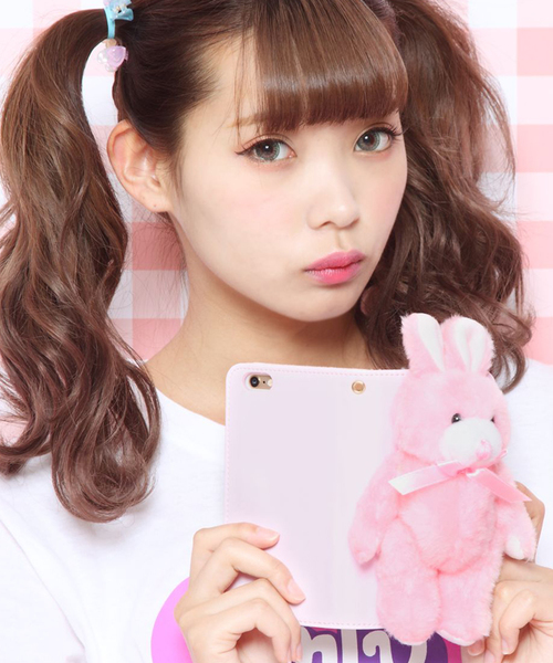 WC（ダブル シー）の「WC/ ウサギヌイグルミiPhone6ケース（スマホケース/カバー・レディース・サックスブルー/イエロー/ピンク・FREE）」の3枚目の写真