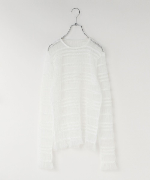 LOWRYS FARM（ローリーズファーム）の「レースロングスリーブ　974197（シャツ/ブラウス・キッズ・ホワイト/ブラック・150cm/160cm）」の6枚目の写真