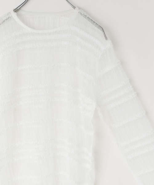 LOWRYS FARM（ローリーズファーム）の「レースロングスリーブ　974197（シャツ/ブラウス・キッズ・ホワイト/ブラック・150cm/160cm）」の12枚目の写真