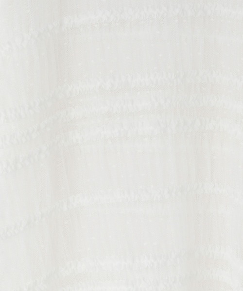 LOWRYS FARM（ローリーズファーム）の「レースロングスリーブ　974197（シャツ/ブラウス・キッズ・ホワイト/ブラック・150cm/160cm）」の4枚目の写真