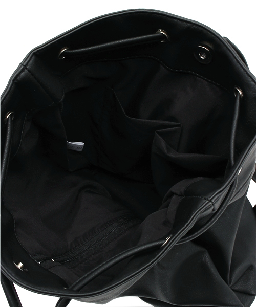 OUTLET（アウトレット）の「【Discoat Petit】P合皮リュック（バックパック/リュック・レディース・ネイビー/ブラック/ホワイト・FREE）」の14枚目の写真