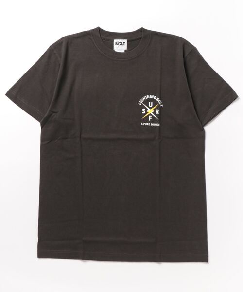 Port（ポート）の「【 LIGHTNING BOLT / ライトニング ボルト 】 SURF TEE（Tシャツ/カットソー・メンズ・ブルー/ホワイト/スミクロ・M/XL/L）」の8枚目の写真