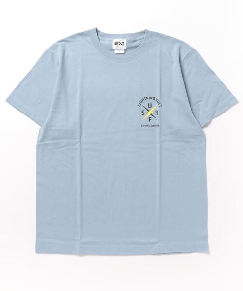 Port（ポート）の「【 LIGHTNING BOLT / ライトニング ボルト 】 SURF TEE（Tシャツ/カットソー・メンズ・ブルー/ホワイト/スミクロ・M/XL/L）」の7枚目の写真