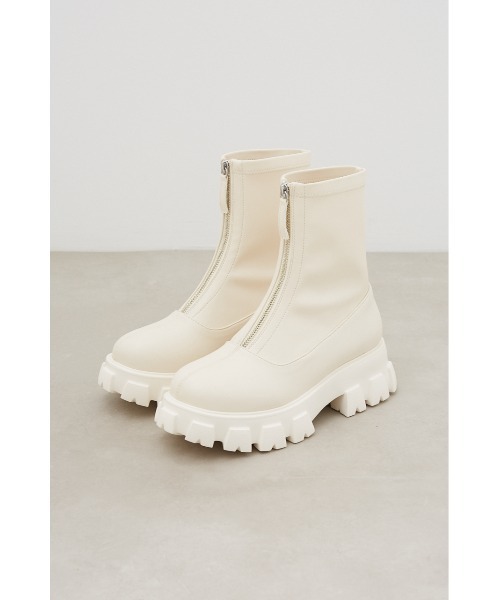 FRONT ZIP SHORT BOOTS（ブーツ）｜AZUL BY MOUSSY（アズール