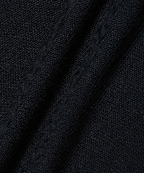ROPE'（ロペ）の「【イタリア製】ソフトコットンクルーネックニットソー（ニット/セーター・レディース・ブラック/ネイビー/キナリ・FREE）」の8枚目の写真