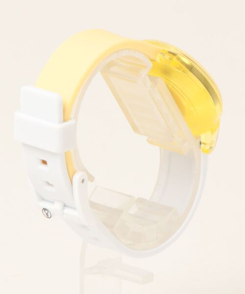 Q&Q SmileSolar(キューアンドキュースマイルソーラー)の「Q&Q SmileSolar / DISNEY COLLECTION プーさん 【S】(アナログ腕時計・レディース・グレー系その他/クリア/イエロー系その他・L/M/S)」の12枚目の写真