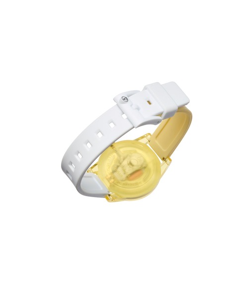 Q&Q SmileSolar(キューアンドキュースマイルソーラー)の「Q&Q SmileSolar / DISNEY COLLECTION プーさん 【S】(アナログ腕時計・レディース・グレー系その他/クリア/イエロー系その他・L/M/S)」の10枚目の写真