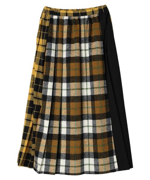 AMERICAN HOLIC（アメリカンホリック）の「アソートチェックプリーツスカート（スカート・レディース・パープル/ブラウン/イエロー/レッド・M/L）」の6枚目の写真