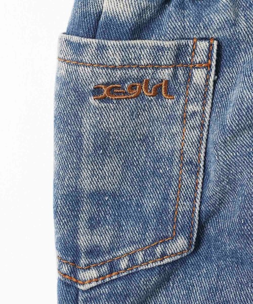 X-girl（エックスガール）の「DENIM LEG WARMER（レッグウォーマー・レディース・インディゴブルー/ブラック・ONE SIZE）」の7枚目の写真