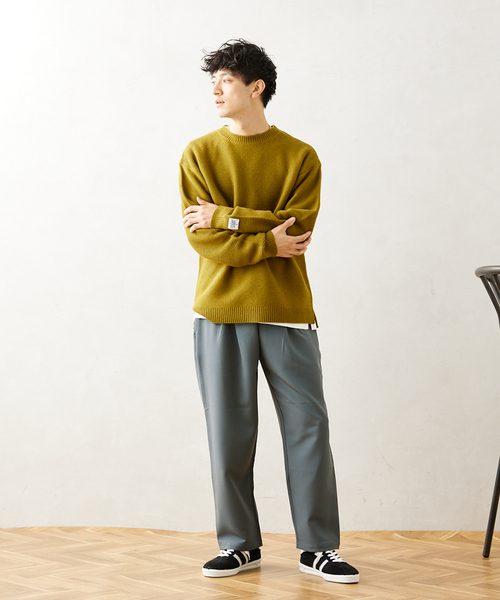 JOURNAL STANDARD relume（ジャーナルスタンダード　レリューム）の「CALIFORNIA D.C ツータック シェフパンツ（スラックス・メンズ・ブラック/ベージュ/ライトグレー/ブラウン・MEDIUM/LARGE）」の15枚目の写真