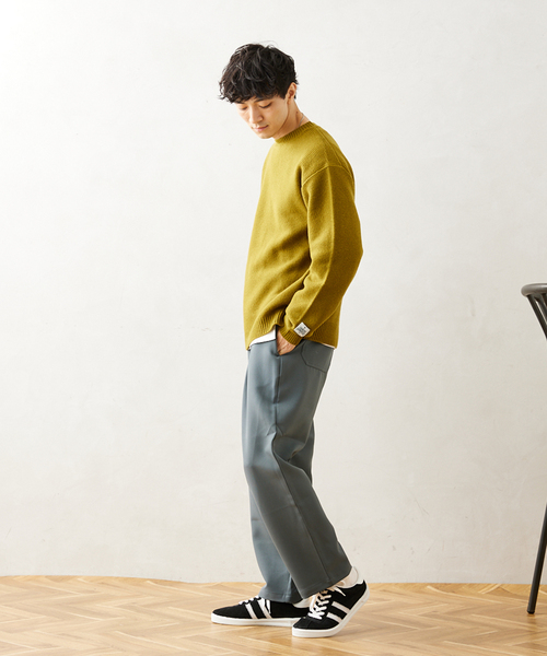 JOURNAL STANDARD relume（ジャーナルスタンダード　レリューム）の「CALIFORNIA D.C ツータック シェフパンツ（スラックス・メンズ・ブラック/ベージュ/ライトグレー/ブラウン・MEDIUM/LARGE）」の16枚目の写真