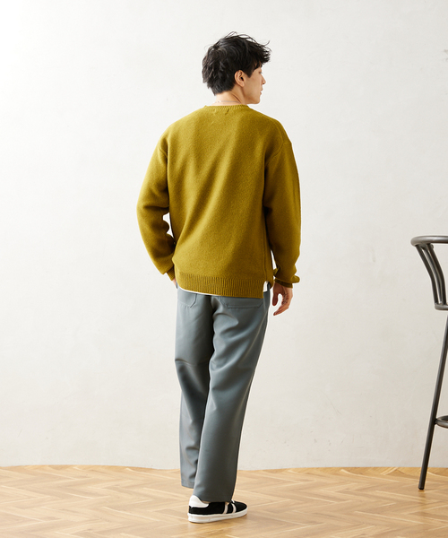 JOURNAL STANDARD relume（ジャーナルスタンダード　レリューム）の「CALIFORNIA D.C ツータック シェフパンツ（スラックス・メンズ・ブラック/ベージュ/ライトグレー/ブラウン・MEDIUM/LARGE）」の17枚目の写真