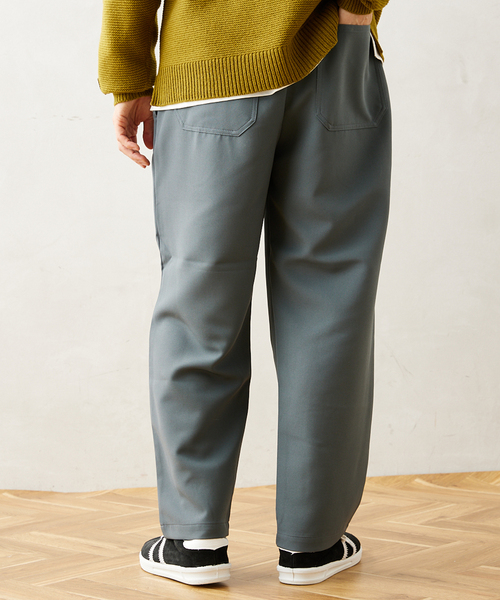 JOURNAL STANDARD relume（ジャーナルスタンダード　レリューム）の「CALIFORNIA D.C ツータック シェフパンツ（スラックス・メンズ・ブラック/ベージュ/ライトグレー/ブラウン・MEDIUM/LARGE）」の20枚目の写真