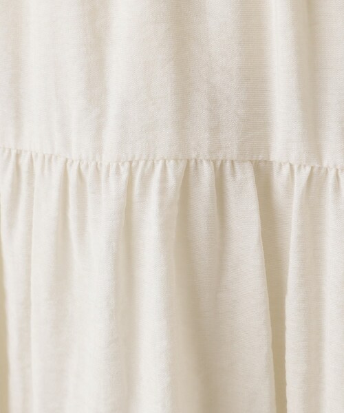 THE SHOP TK （ザ ショップ ティーケー ）の「◆ラウンドギャザースカート【洗濯機洗い可】（スカート・レディース・ブラック/アイボリー・13/12）」の13枚目の写真