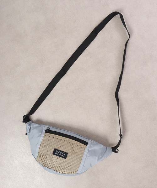 KAKSI(カクシ)の「KAKSI ウォッシャブルボディBAG(ボディバッグ/ウエストポーチ・メンズ・ブラック系/カーキ系/ピンク系/グレー系・FREE)」の14枚目の写真