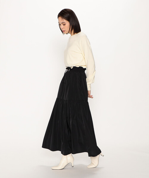 COMME CA ISM(コムサイズム)の「ベーシック クルーネックニット(ニット/セーター・レディース・ホワイト/ライトグレー/ブラック/ブルー・MEDIUM/LARGE)」の5枚目の写真