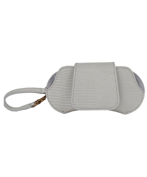 TOFF&LOADSTONE(トフアンドロードストーン)の「Eyewear case with strap(アイウェアケース with ストラップ)(その他・レディース・ライトグレー系9/ピンク系/グレー系その他3/ナチュラル/パープル系/ブラック/ベビーピンク/ブルー系5/ピンク系その他2/オレンジ系その他5/ホワイト系6/ブルー系6/レッド系2/グリーン系5・00)」の4枚目の写真