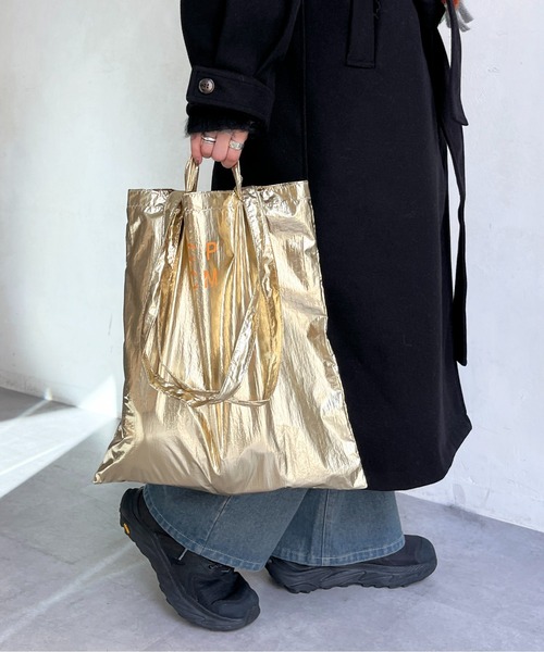 CPCM（シーピーシーエム）の「メタリックトート（トートバッグ・レディース・ピンク/ゴールド/シルバー・FREE）」の3枚目の写真